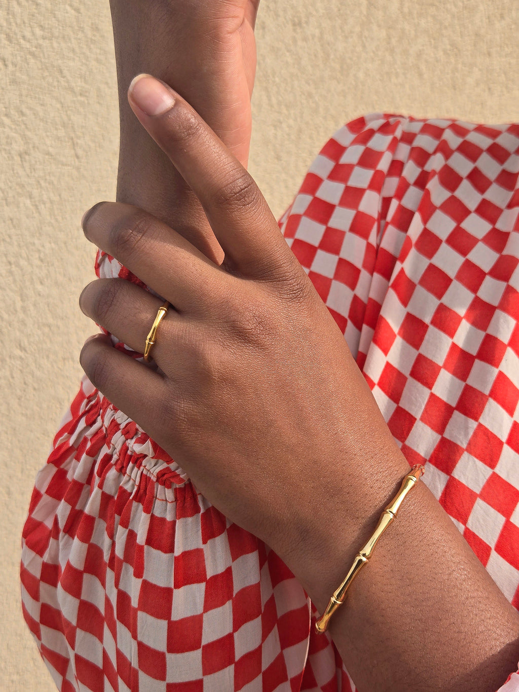 Bracelet jonc CANNE A SUCRE
