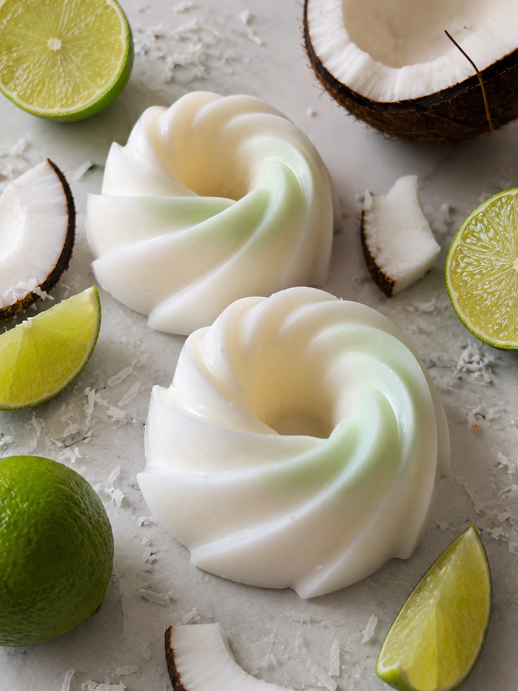 Fondant Coco citron vert