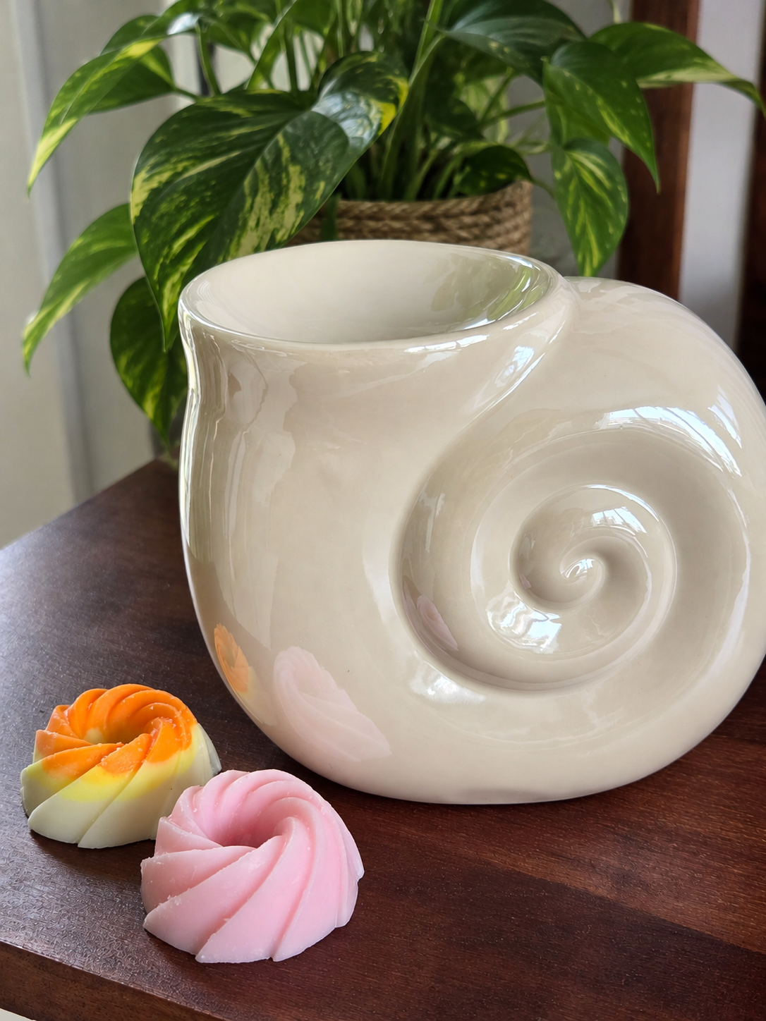 Brûleur Coquillage spirale