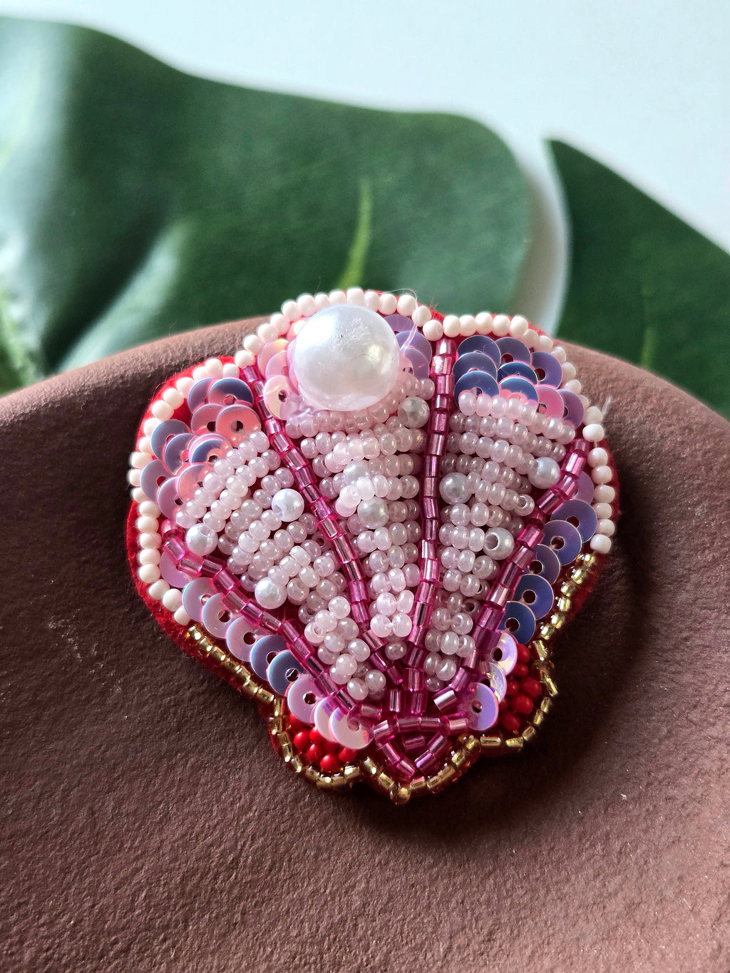 Broche Coquillage